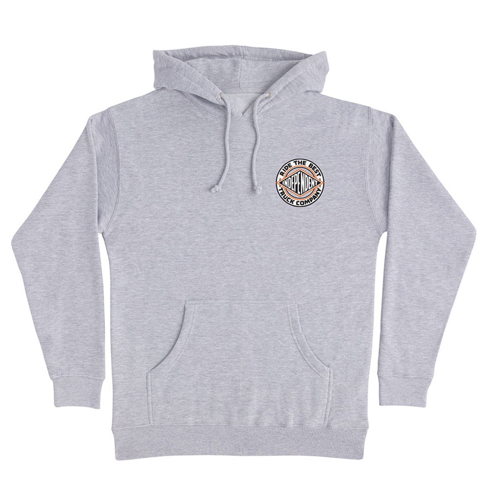 INDEPENDENT BTG SUMMIT PO HOODIE GREY