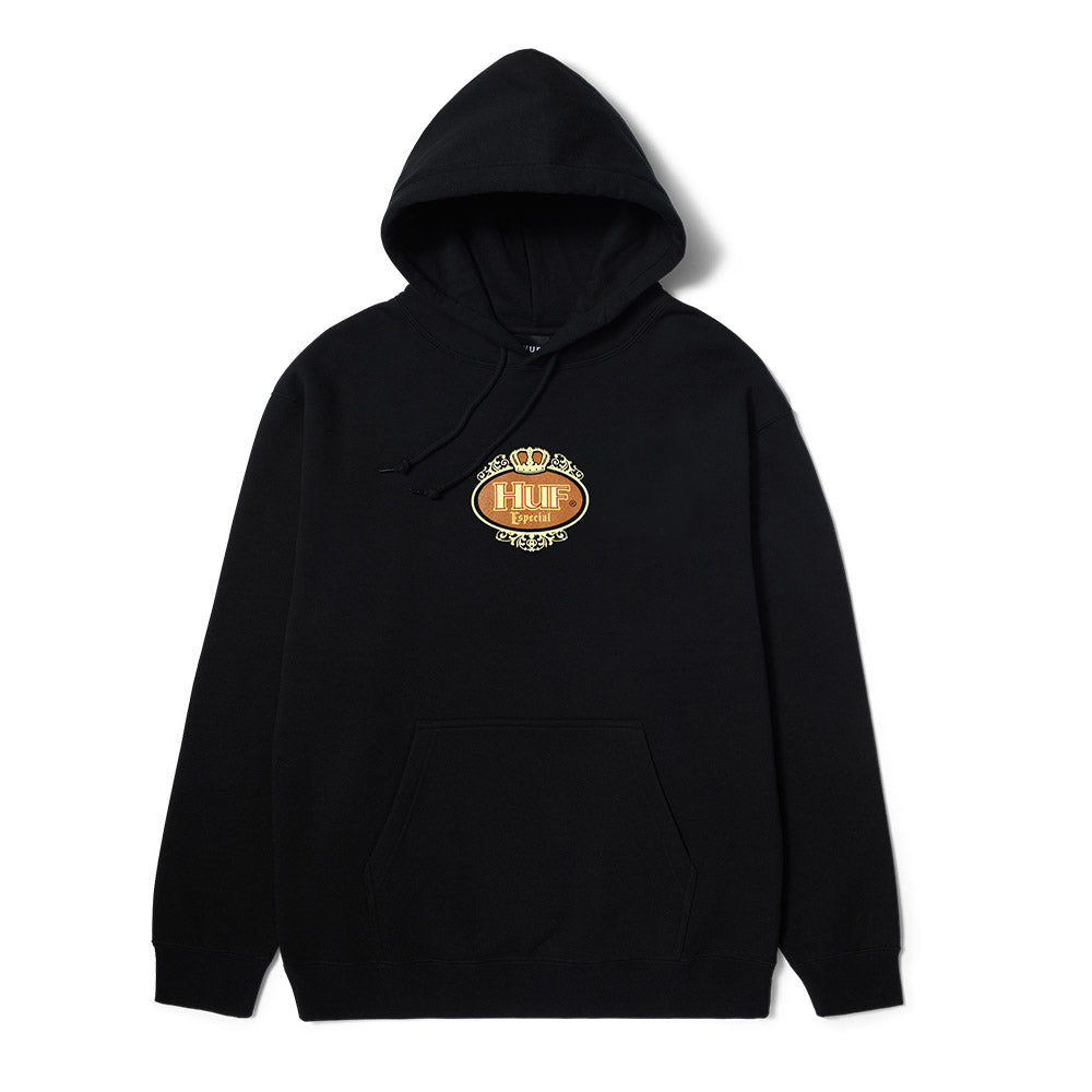 HUF ESPECIAL HOODIE BLACK