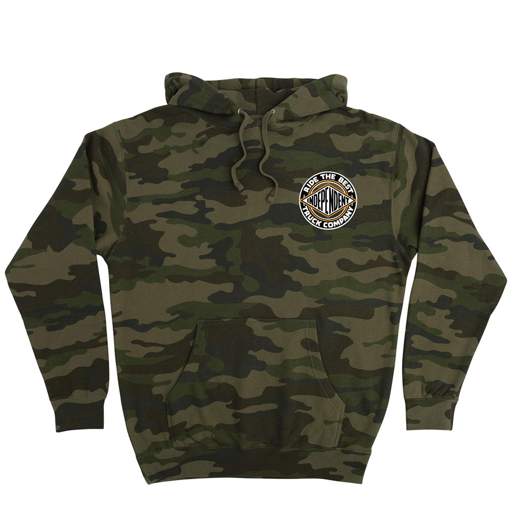 INDEPENDENT BTG SUMMIT PO HOODIE GREEN CAMO