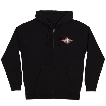 INDEPENDENT RTB PILOT ZIP HOODIE BLACK