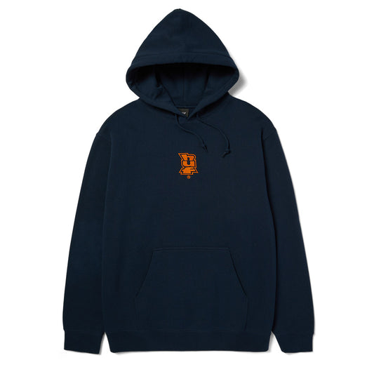 HUF MEGABLAST EMBROIDERED  HOODIE NAVY