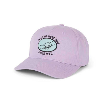 DIME GREETINGS FULL FIT CAP PURPLE