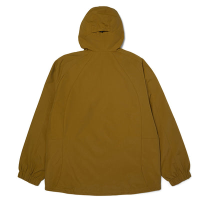 HUF ALL CAPS SHELL JACKET BROWN