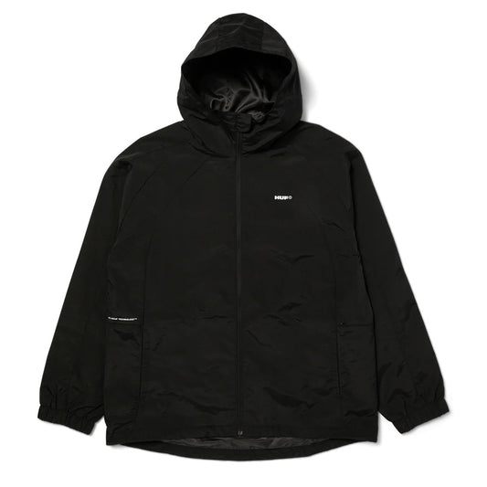 HUF ALL CAPS SHELL JACKET BLACK
