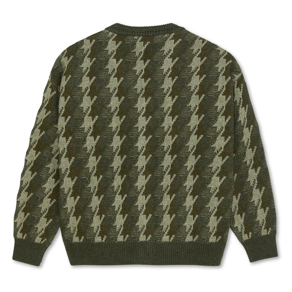 POLAR LOUIS CARDIGAN OLIVE