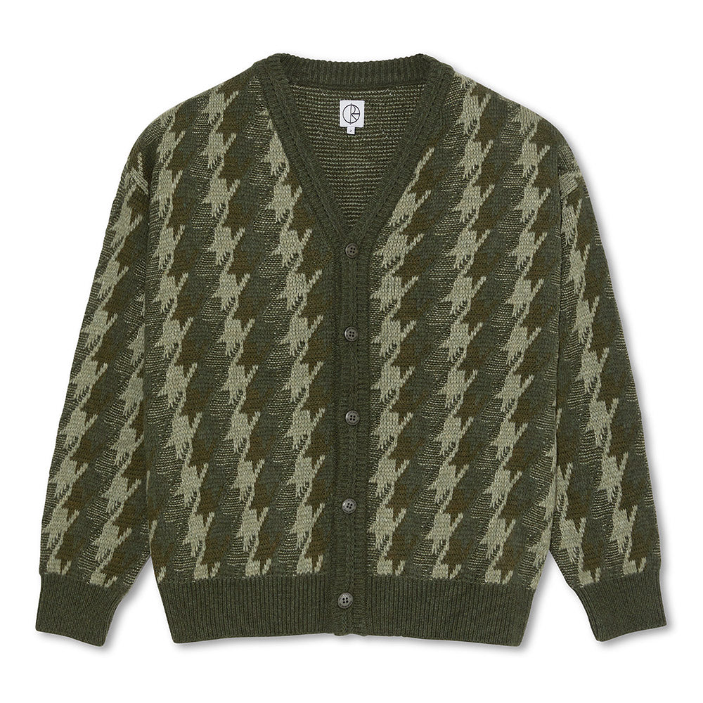 POLAR LOUIS CARDIGAN OLIVE