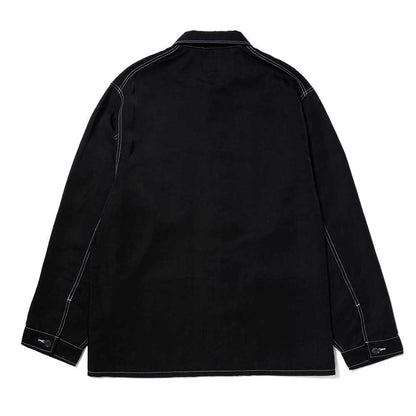 HUF CONTRAST NYLON CHORE JACKET BLACK