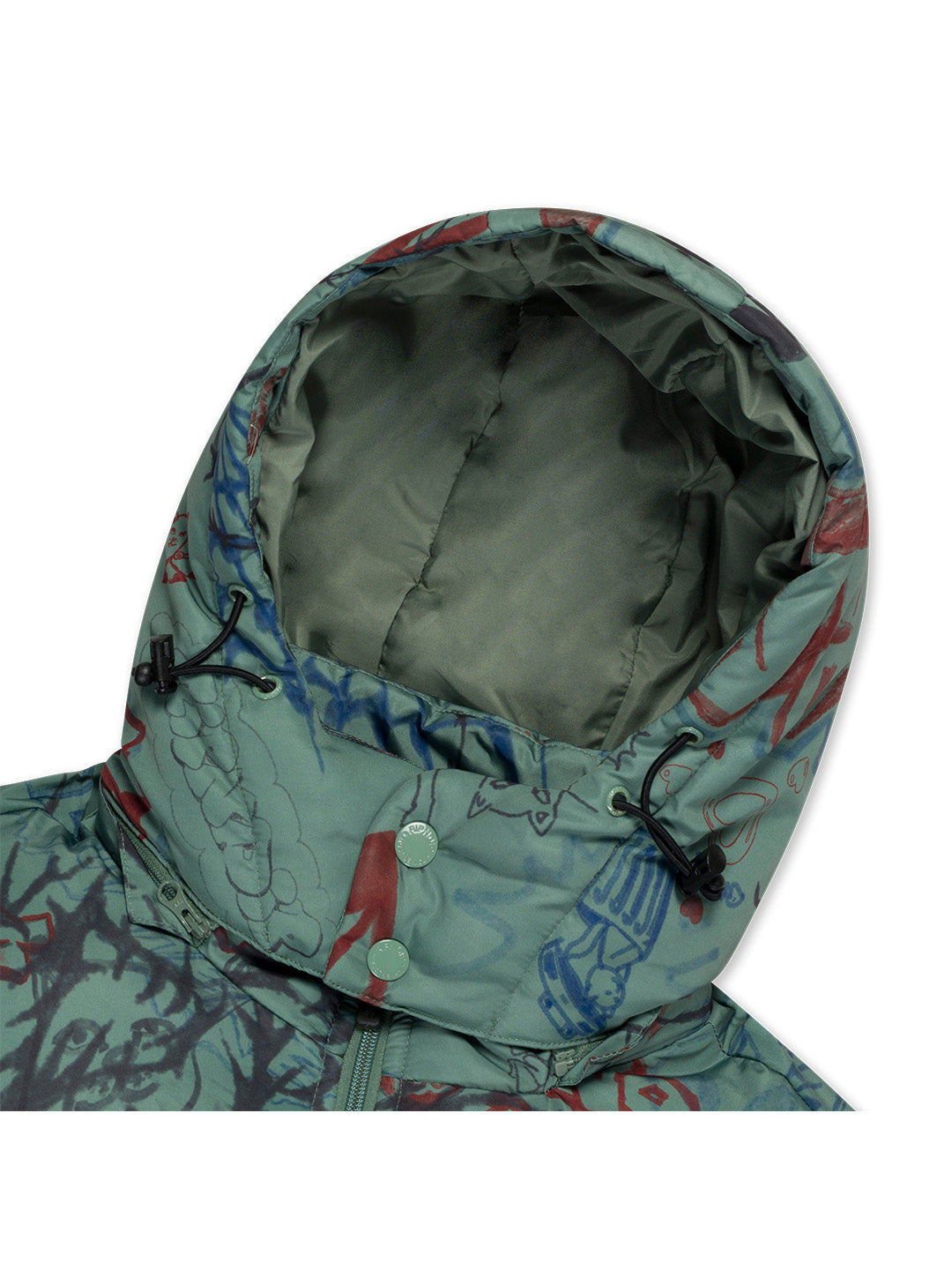 Marker Puffer Jacket Olive