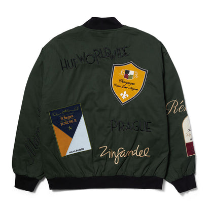 HUF STRATFORD TOUR JACKET OLIVE