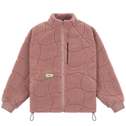 DIME COVERSTICH SHERPA FLEECE  PINK