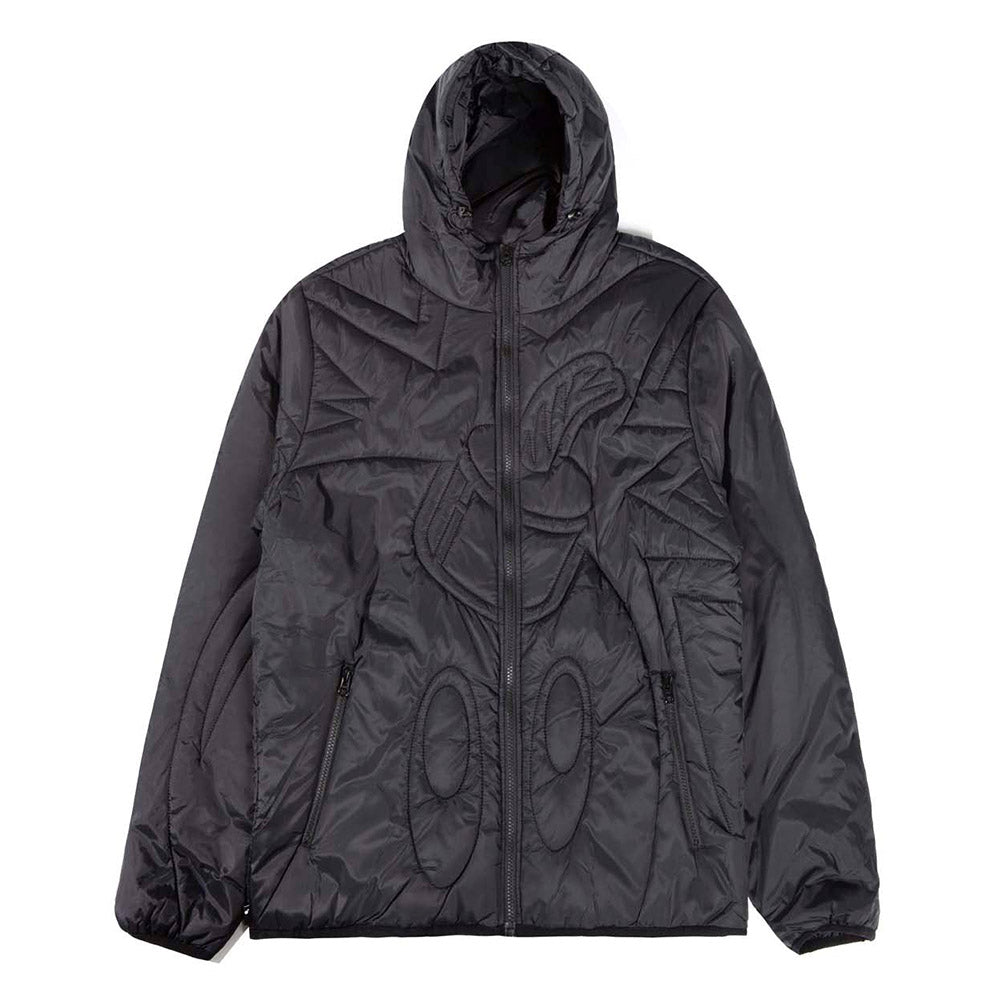 THE HUNDREDS ADAM PUFFER JACKET        BLACK