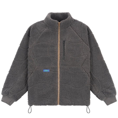 DIME COVERSTICH SHERPA FLEECE GREY