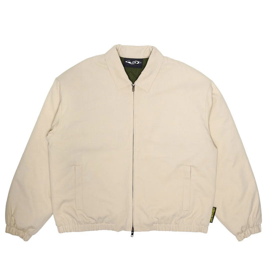 WKND ZIP JACKET LINED CREAM