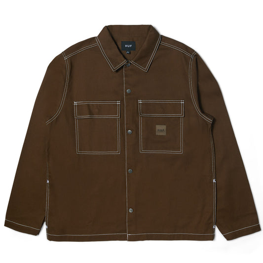 HUF MASON SHACKET BROWN