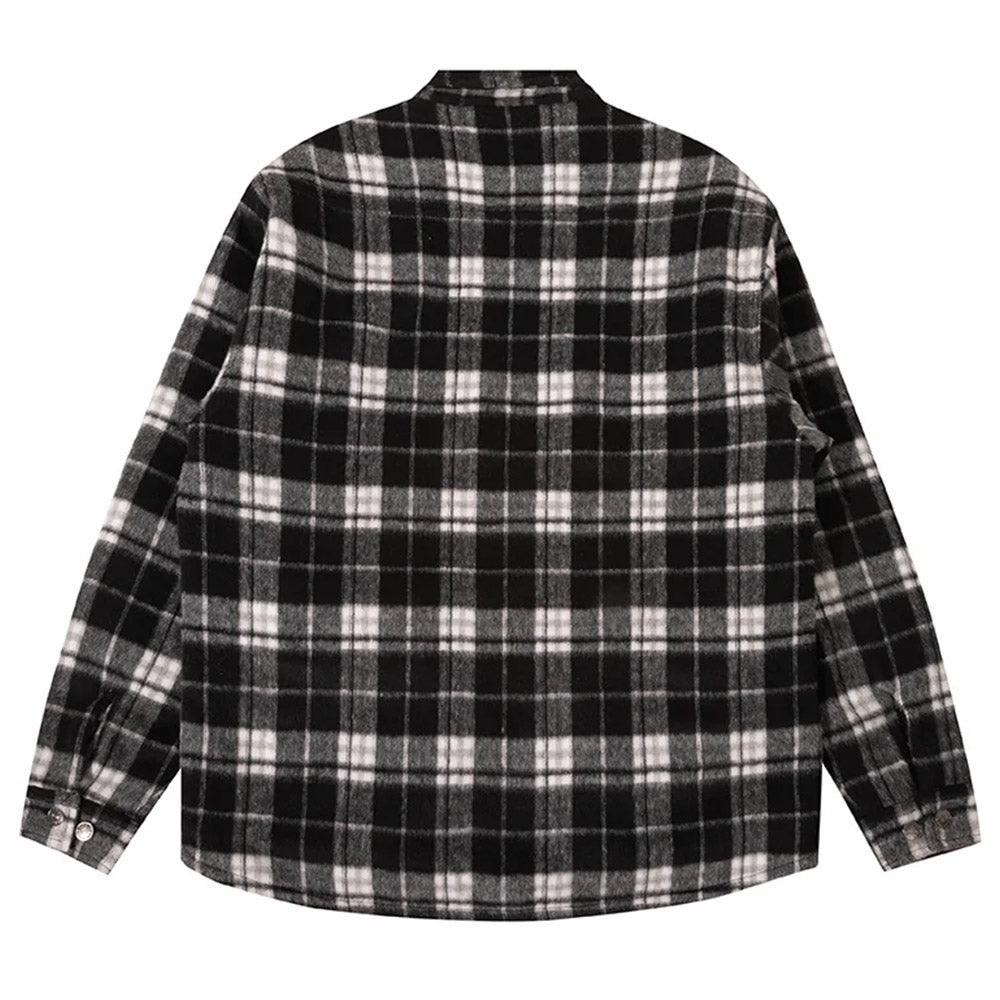 THE HUNDREDS SEVILLE PLAID WOVEN BLACK