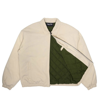 WKND ZIP JACKET LINED CREAM