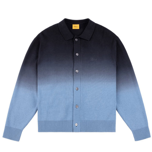 DIME DIPPED CARDIGAN BLUE