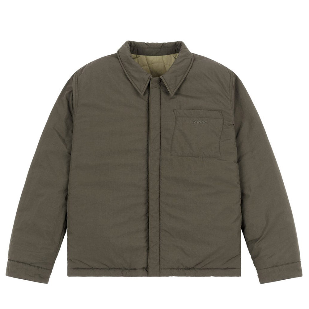 REVERSIBLE INSULATED JACKET OLIVE