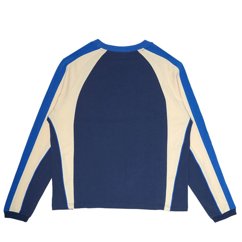 WKND PANEL LONG SLEEVE NAVY BLUE