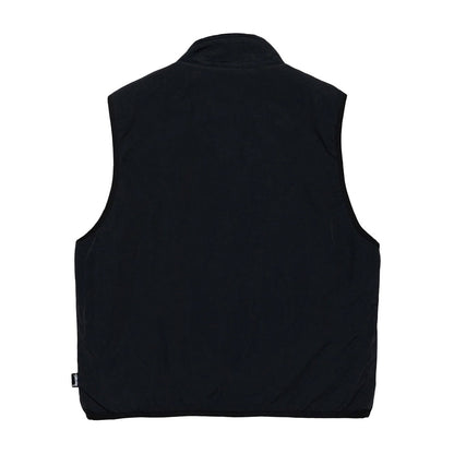 STUSSY SHERPA REVERSIBLE VEST TURQUOISE