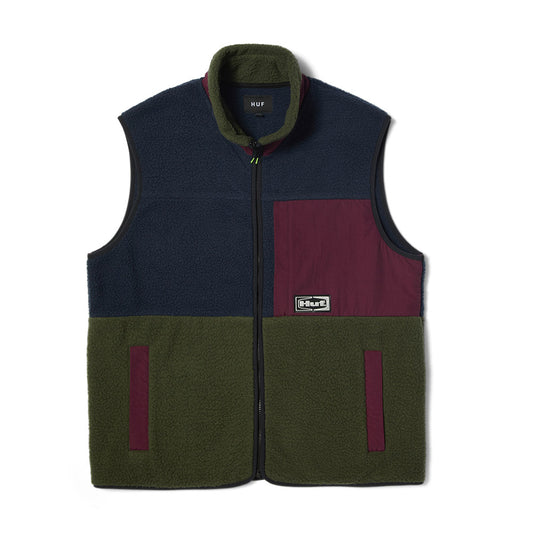 HUF SONOMA HIGH PILE VEST MULTI