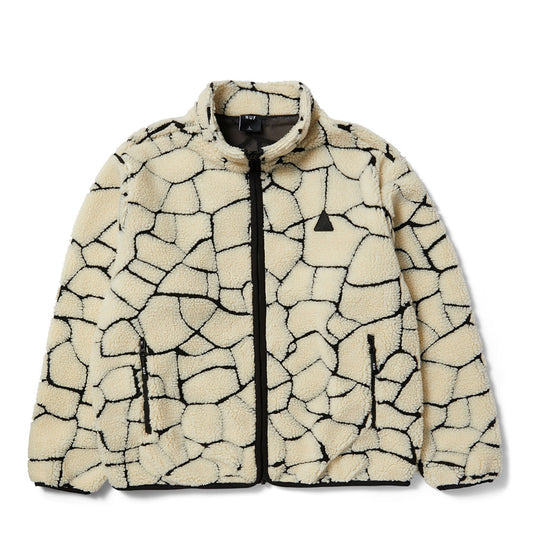 HUF QUAKE PILE FLEECE CREAM