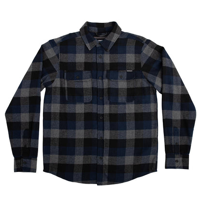 INDEPENDENT BELMONT LS FLANNEL NAVY