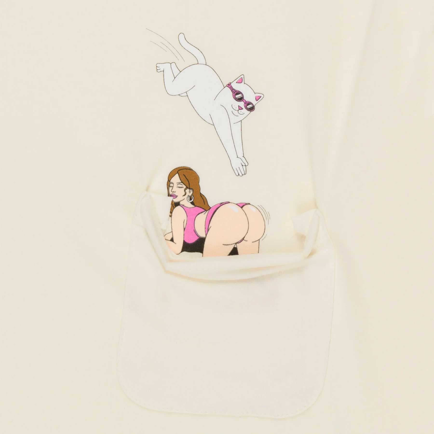 RIPNDIP JUMPIN IN POCKET TEE