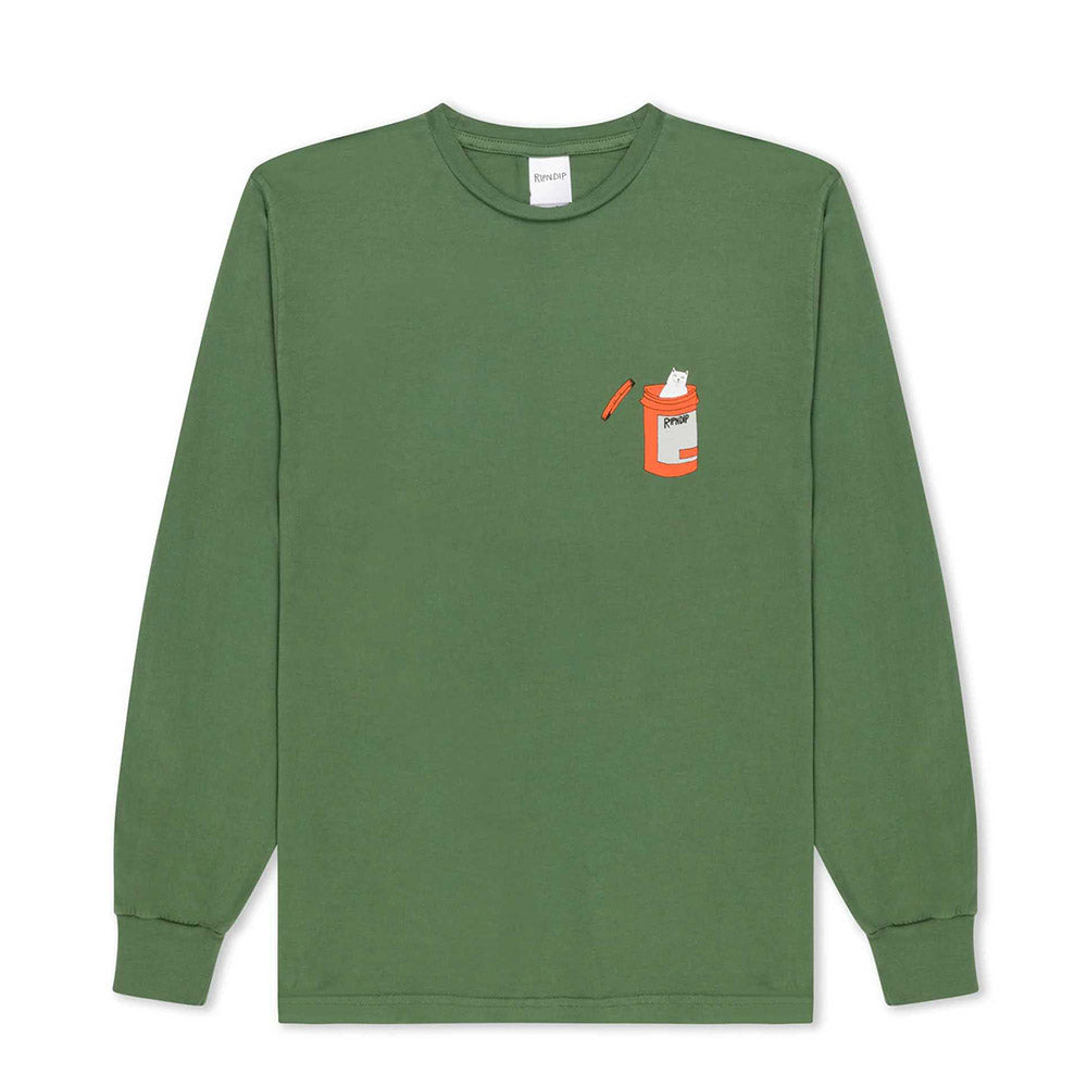 RIPNDIP NERMAL PILLS LS OLIVE