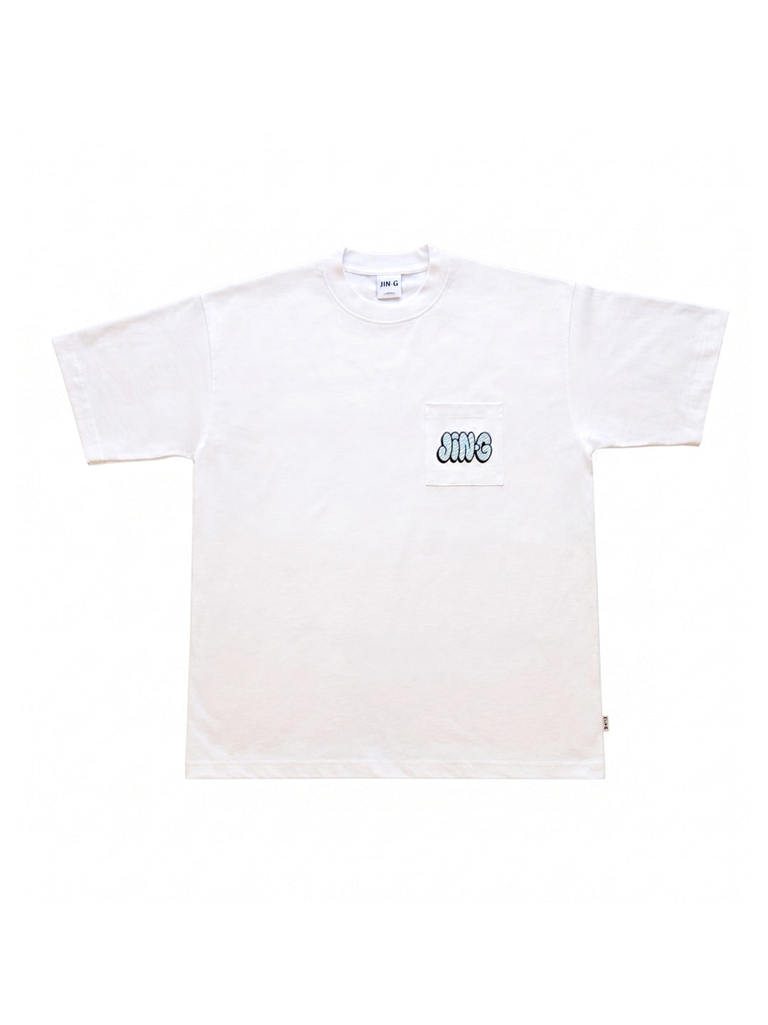 Bubble Pocket Tee White