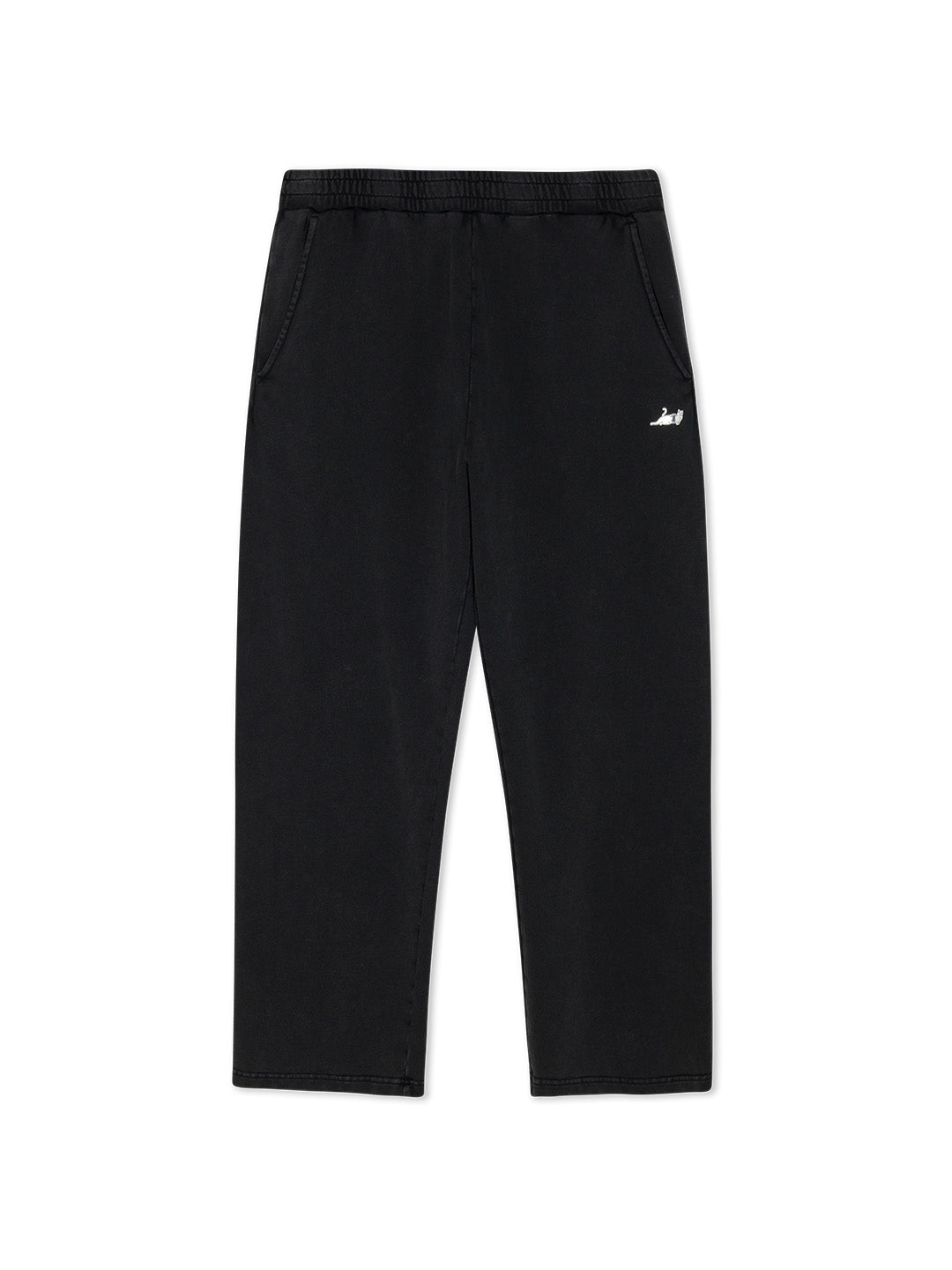 Castanza Straight Leg Sweatpants Black