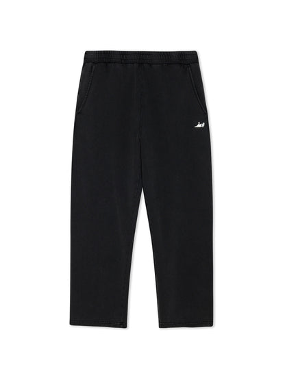 Castanza Straight Leg Sweatpants Black