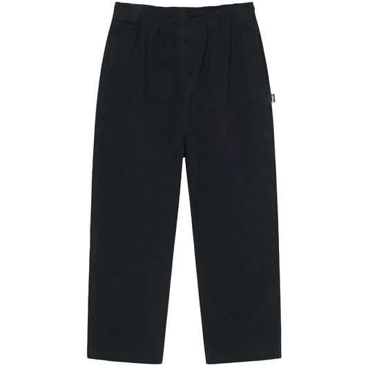 Brushed Beach Pant Black