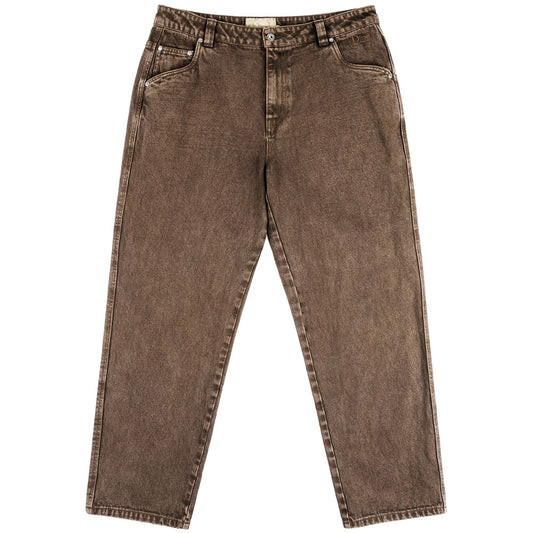 DIME CLASSIC RELAXED DENIM PANT BROWN