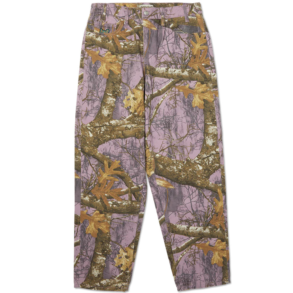 HUF X REALTREE CROMER PANT PURPLE