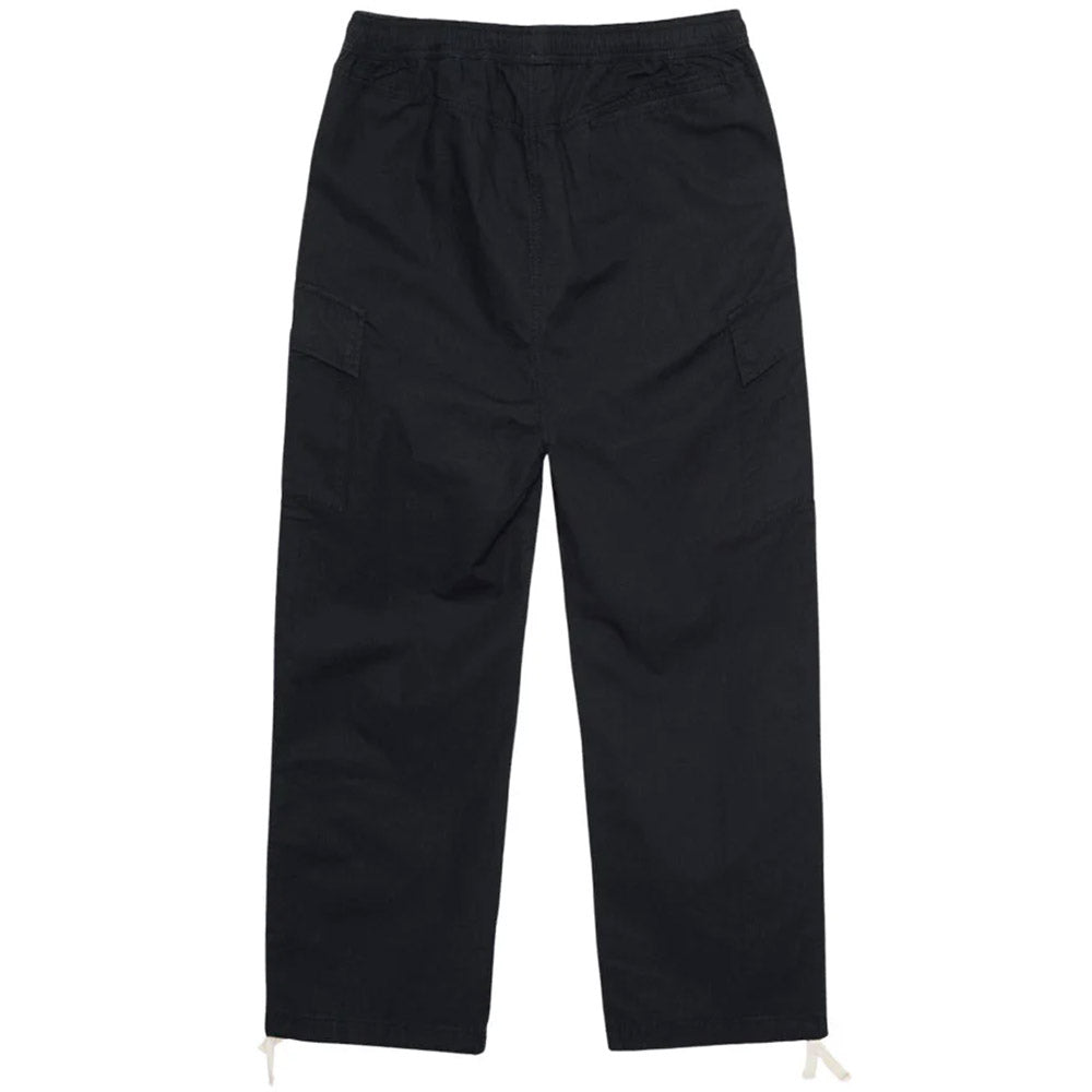Ripstop Cargo Beach Pant Black