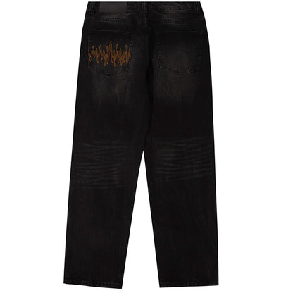 THE HUNDREDS FLORES DENIM BLACK