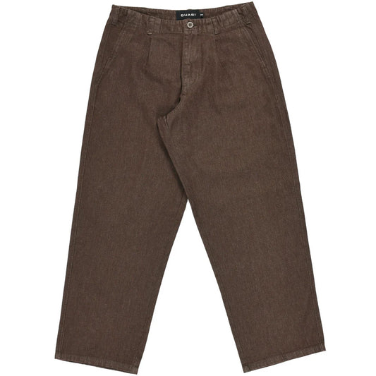 QUASI WARREN TROUSER PANT BROWN