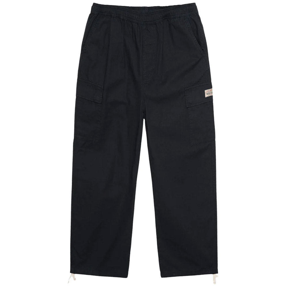 Ripstop Cargo Beach Pant Black