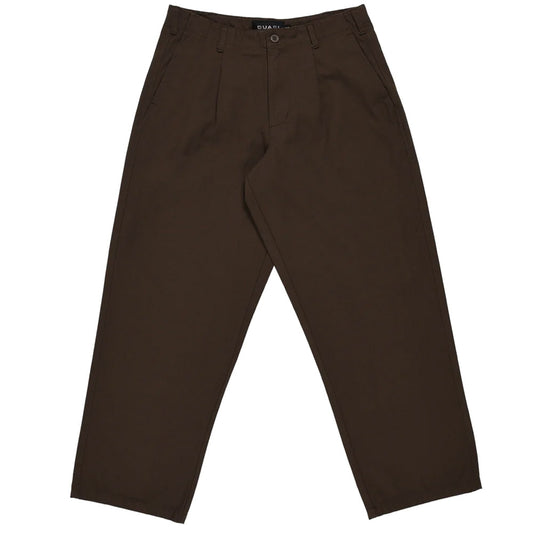 QUASI WARREN TROUSER PANT BROWN