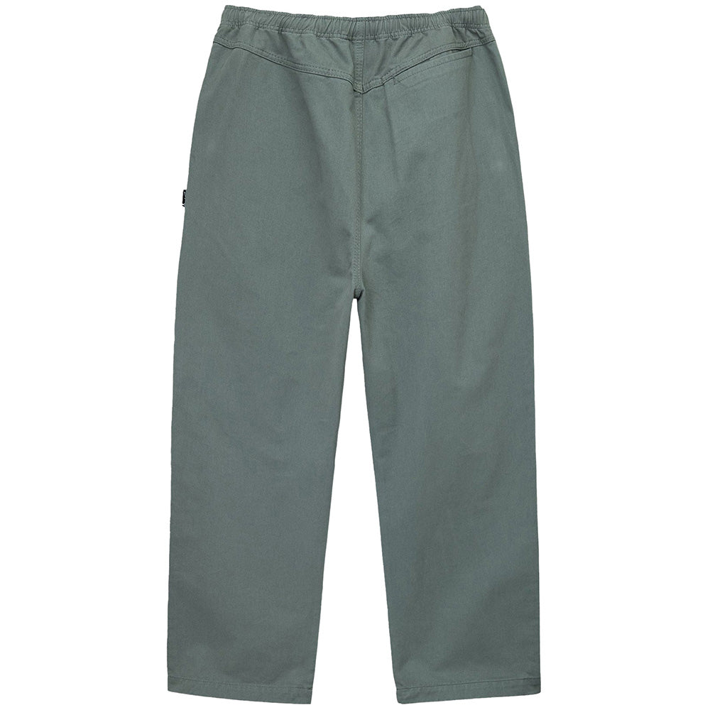 Brushed Beach Pant Green
