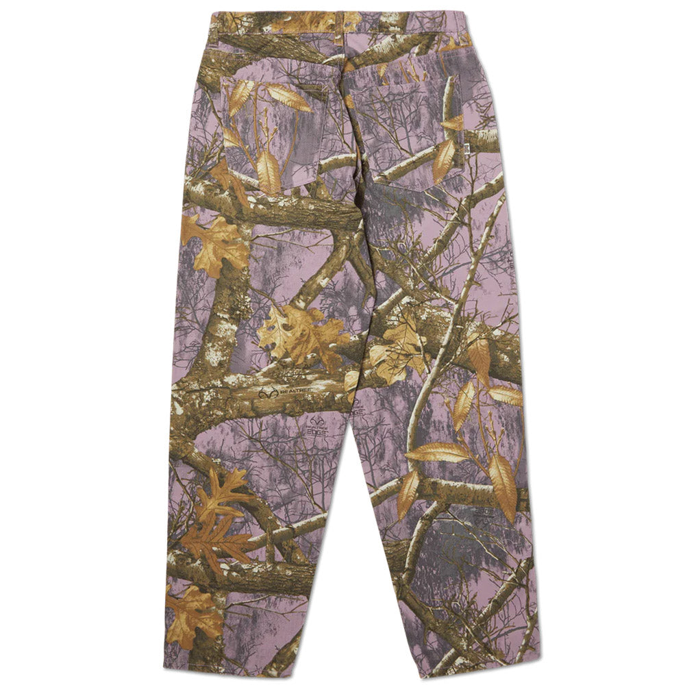 HUF X REALTREE CROMER PANT PURPLE