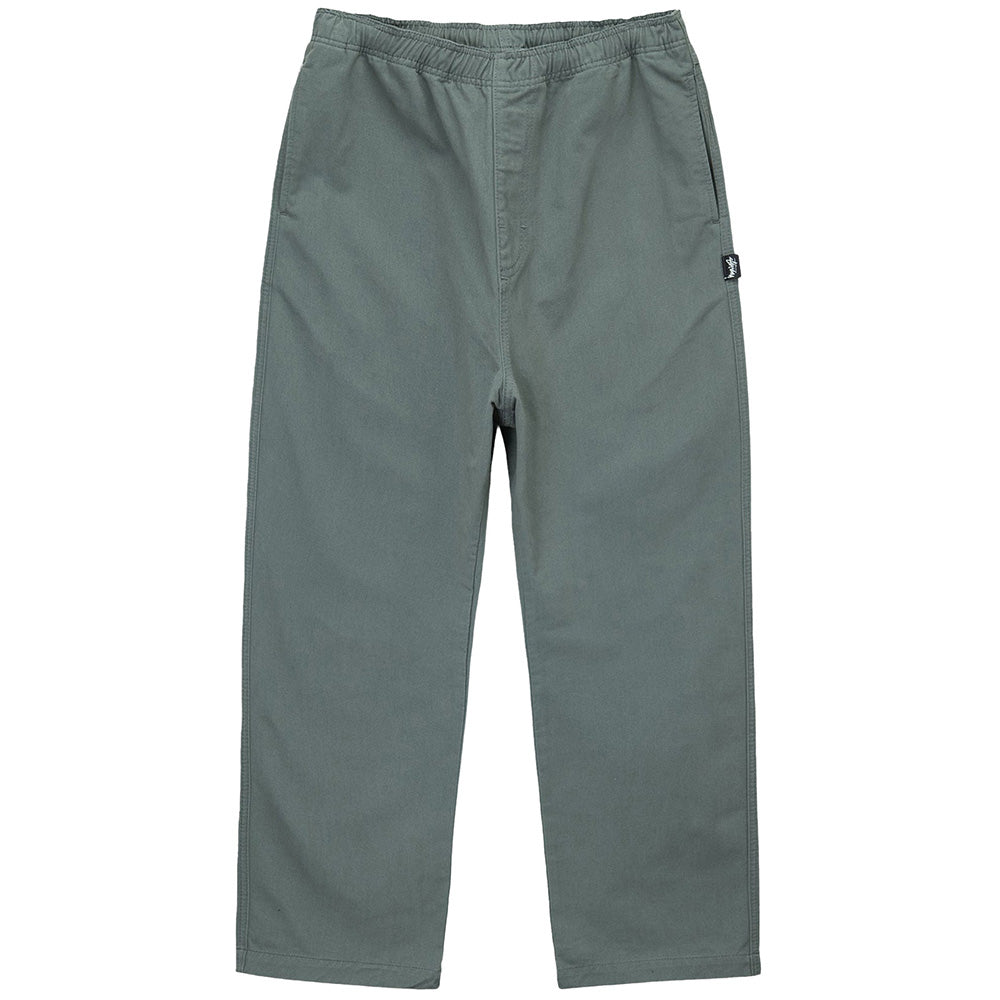 Brushed Beach Pant Green