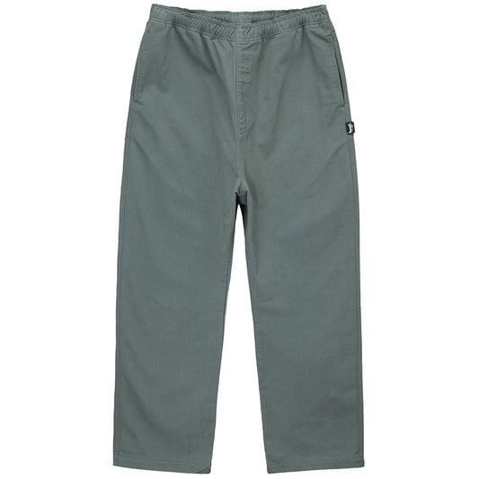 Brushed Beach Pant Green