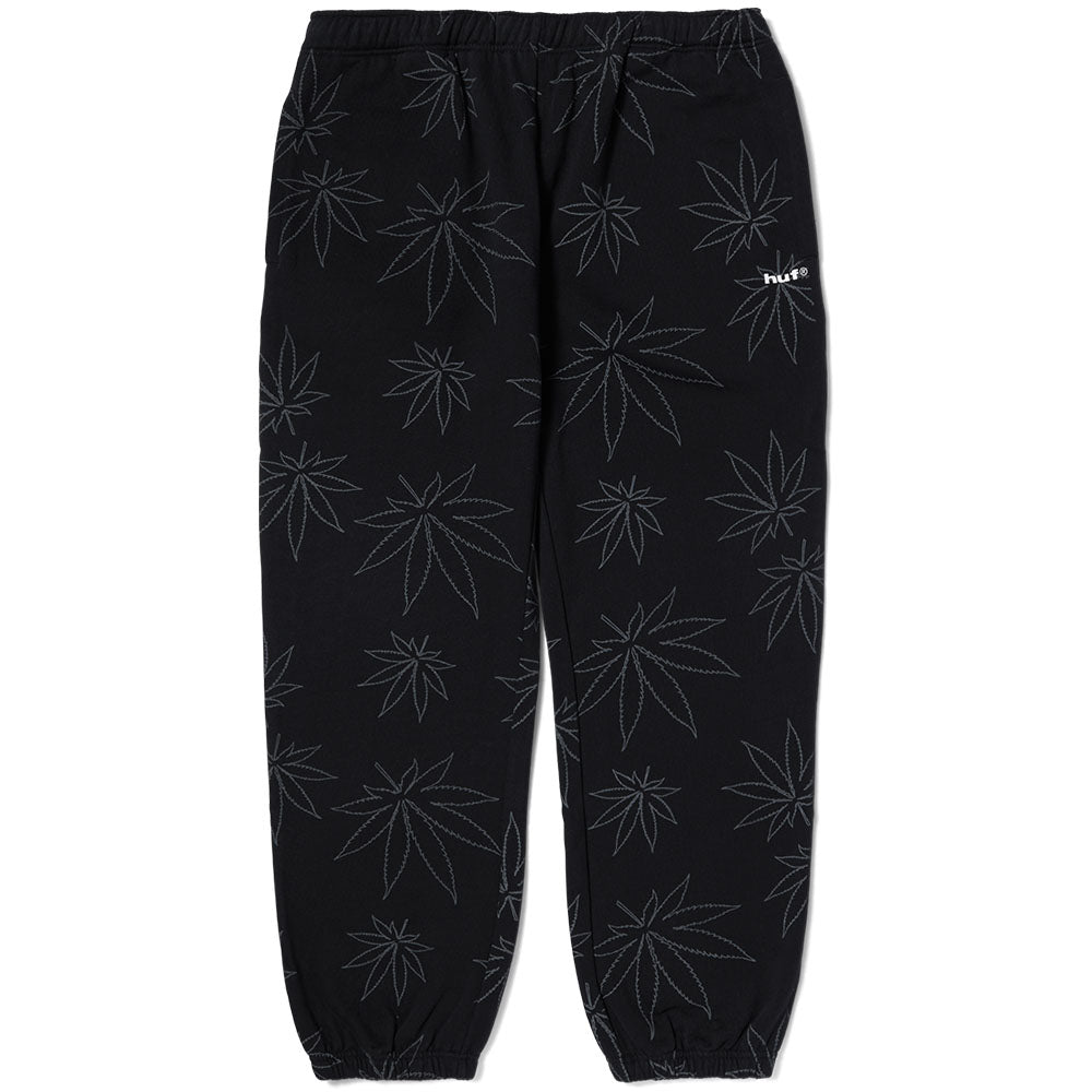 HUF PLANTLIFE FLEECE PANT BLACK