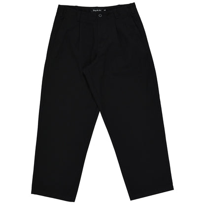 QUASI WARREN TROUSER PANT BLACK