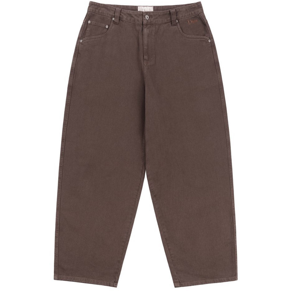 DIME CLASSIC BAGGY DENIM PANTS  BROWN