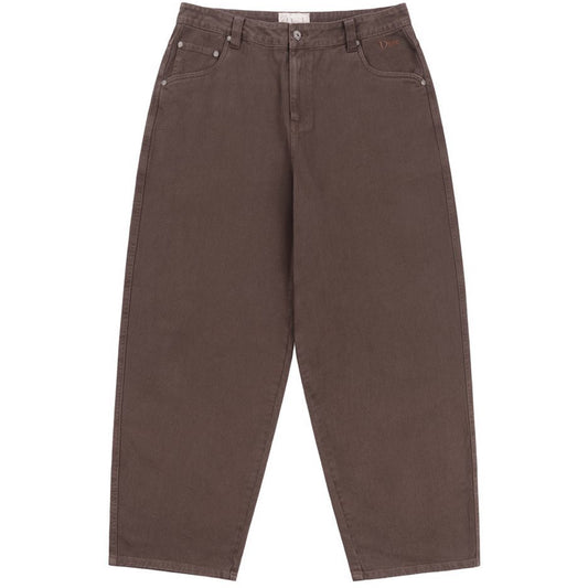 DIME CLASSIC BAGGY DENIM PANTS  BROWN