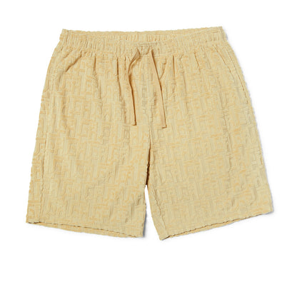 HUF TETHER TERRY SHORT CREAM