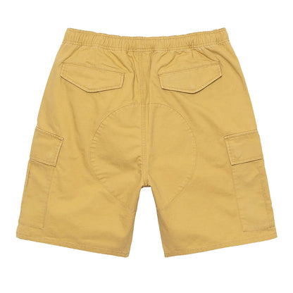 STUSSY RIPSTOP CARGO BEACH SHORT YELLOW